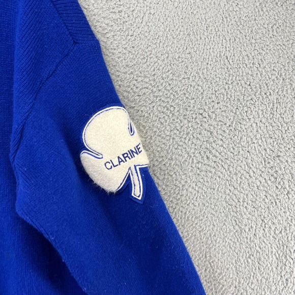 Vintage Catholic Central Sweater Men's 48 Band Varsity Clarinet Shamrocks 94 90s - Picture 12 of 14